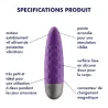 Satisfyer Stimulateur de clitoris Ultra Power Bullet 5 Satisfyer Violet